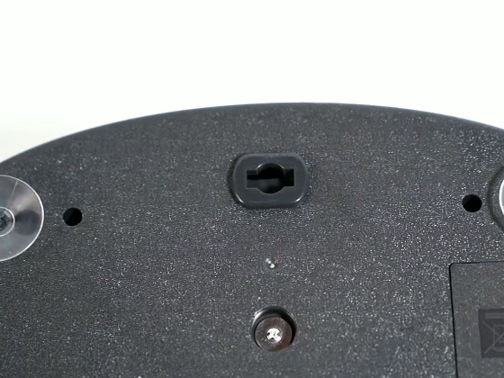 Suction cups underneath